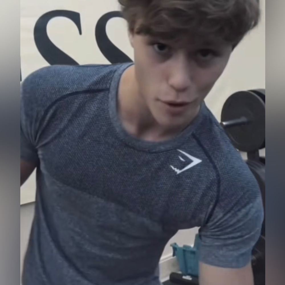 Gymshark phantom shirt BLUE